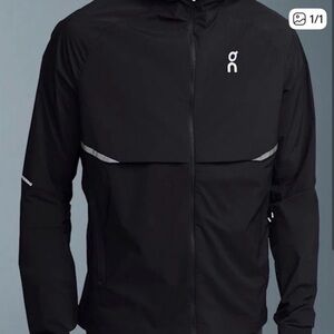 On Running Black and grey Performance Jacket